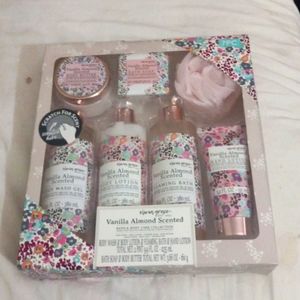 Vanilla Almond Scented Bath and Body Care Collection